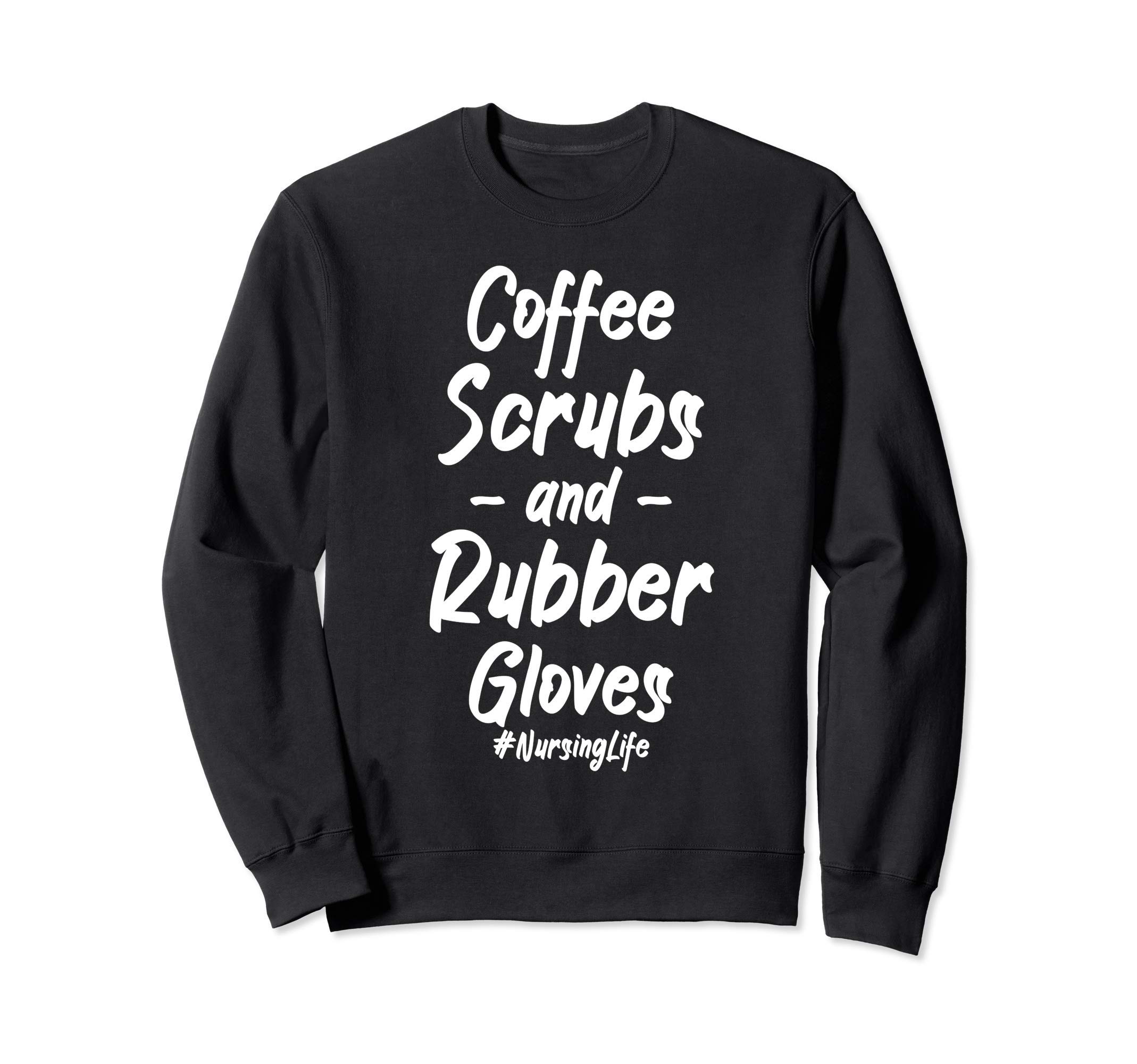 

Nurse Coffee Scrub Rubber Gloves Nursing Life Night Shift Trainer чёрный