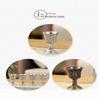 Vintage Brass Wine Goblet With Carved Fortune Patterns And Retro Design Great For Home Decor Banquets Wine Tasting