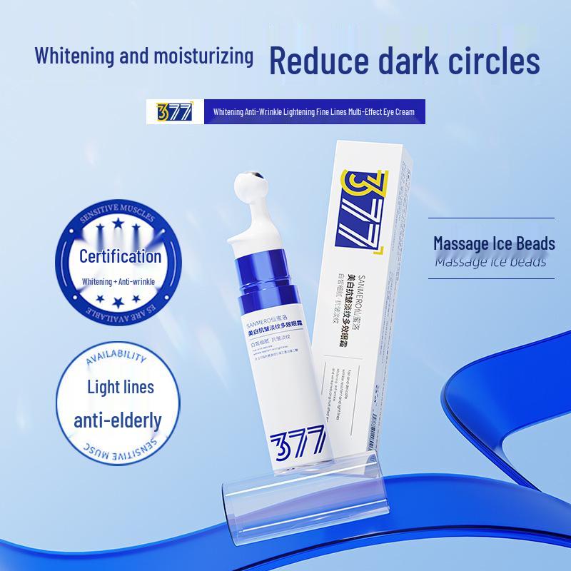 377 Whitening & Anti-Wrinkle Eye Cream: Moisturizing, Firming, Brightening, and Lightening for Fine Lines.