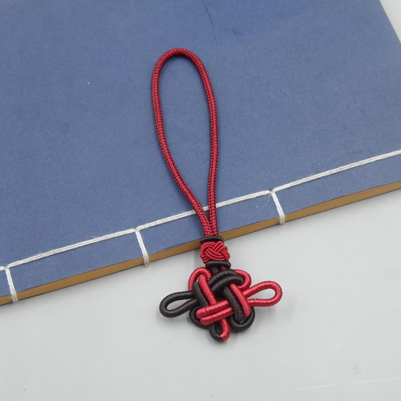 Nod Chinezesc Ciucuri Bicolori Cercei Bicolori cu Nod Chinezesc Pandantiv Agățătoare Auto Accesorii Cercei Accesorii Cheongsam Antic Hanfu