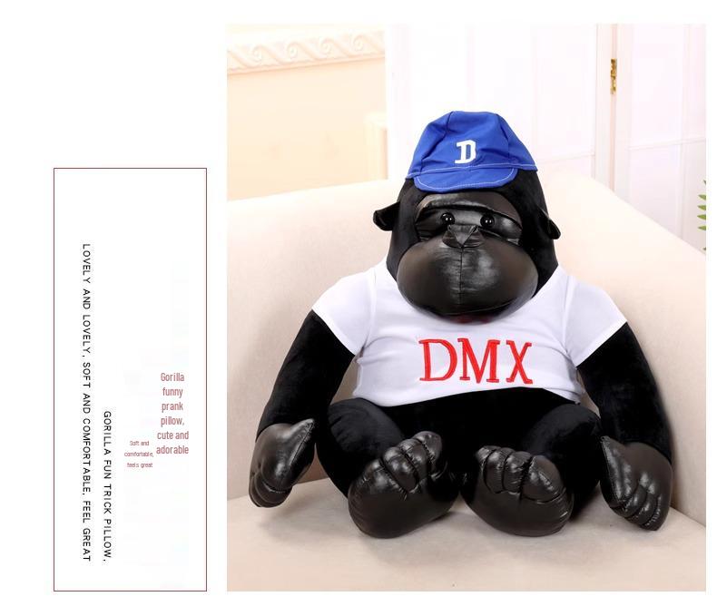 Jucărie de pluș mare Gorilă King Kong Neagră - Co-pilot Creativ Păpușă Maimuță Anime