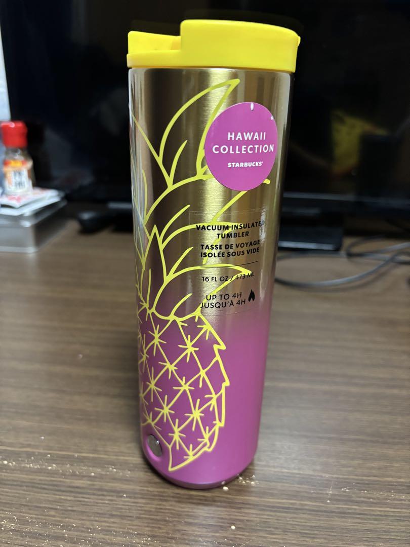 

[USED] Starbucks Hawaii Limited Edition Stainless Steel Tumbler Pineapple Hawaii