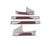 For Lexus NX 250 260 350h 350 F 2022 2023 2024 Stainless Steel Inner Door Sill Scuff Plate Covers Threshold Accessories 4Pcs