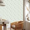 Wild Flowers Wallpaper White, Light Gray and Lime 50x1000