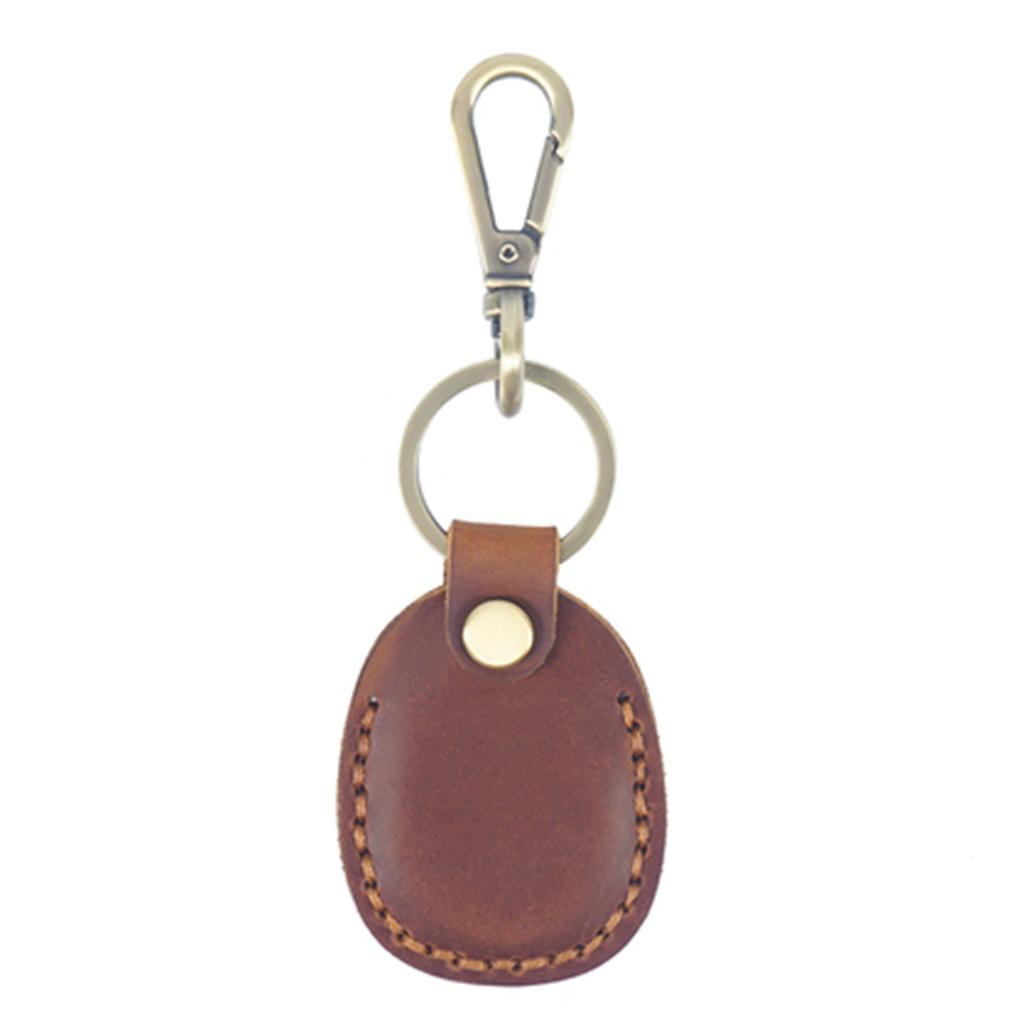 Genuine Leather Key Kits Handmade Universal Access Card Protective Case with Keychain Smart Card Reader Writer for Community Home Use Keychains