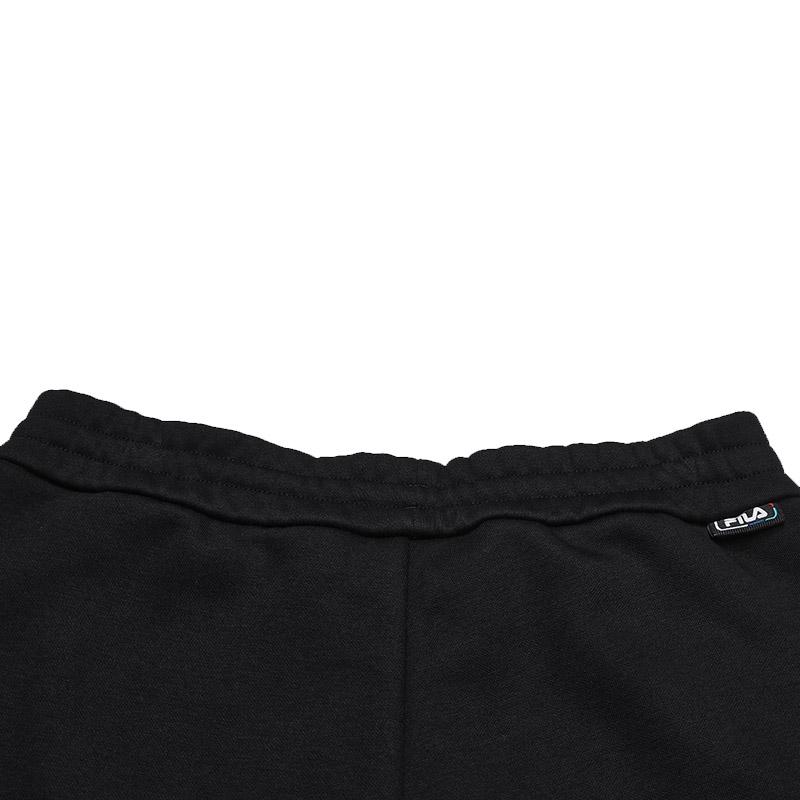 FILA Original Drawstring Womens Fleece Pants Fashion Simple Warm Dirt Resistant Loose Straight Casual Pants Women pants F51W549602FBK
