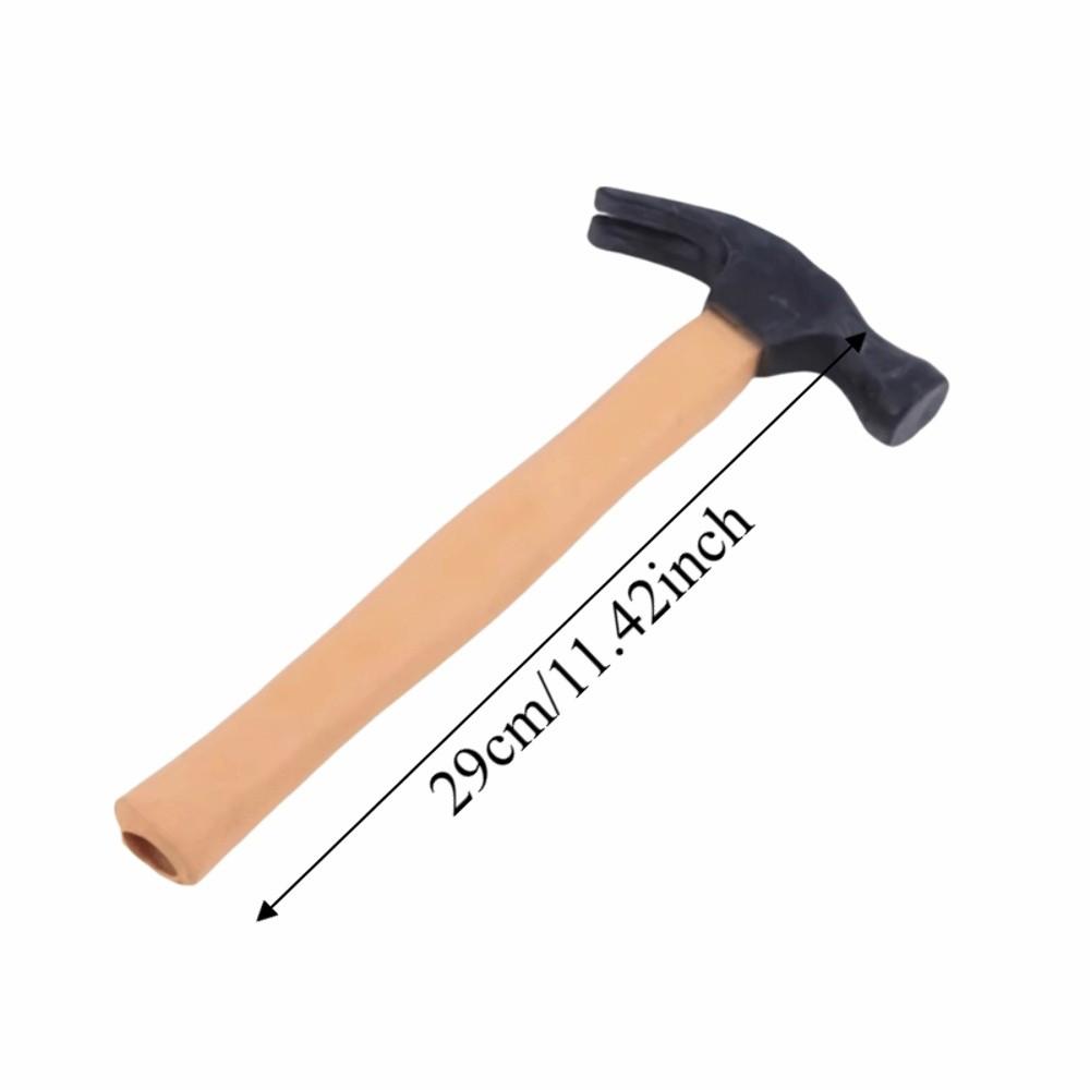 Realistic Hammer Toy Prop Creative Prank Toy Magic Prop Fake Hammer  Stage Performance