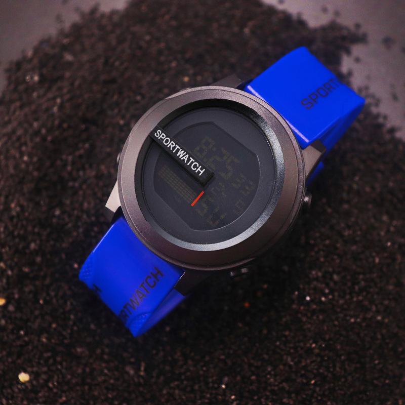 Men's Sports Watch Military Digital Men Watches Multifunction Clock Waterproof Luminous LED Electronic Wristwatch for Kids Boys