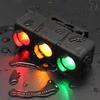 1Pc Bicycle Tail Light Night Usb Charging Outdoor Led Safety Warning Light Riding Mountain Bike Three-color Rear Light