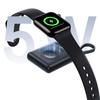 Powerbank 1640 mAh 5W EnerFill FW11 für Apple Watch mit integriertem Kabel - schwarz