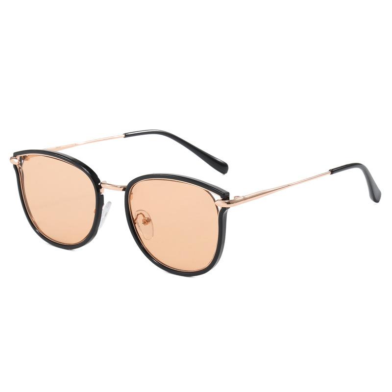 

JYL TS Sunglasses Unisex UV Protection Big Frame Driving LXQ9441 A-8394 средний кармин