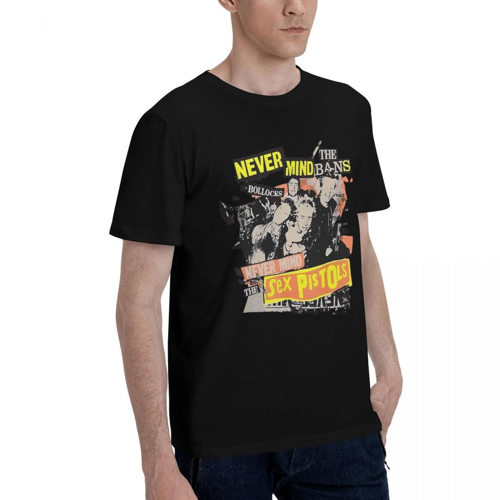 Sex Pistols Vintage 1 100 Cotton Casual Breathable Confortable Men Top Mens TShirts Man Clothes
