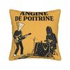Angine De Poitrine Square Pillow Covers Polyester Car Sherpa Mantra Cushion Cover Cute Decor Throw Pillow Case