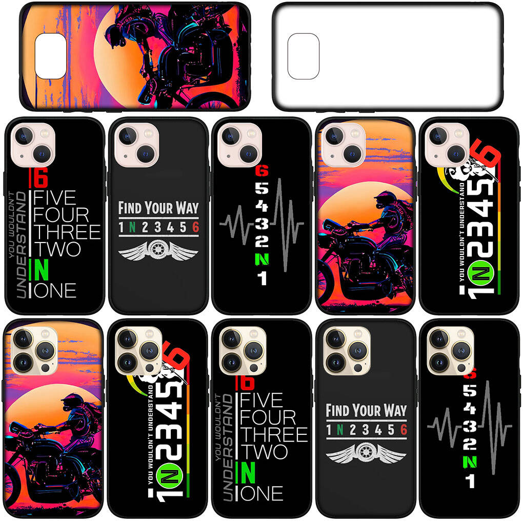 for Samsung Galaxy S25 S24 S23 S22 Ultra FE Plus A37 A57 A56 A55 A06 A16 A15 A36 A26 A35 A05 A25 A54 A34 Phone Case Motorbike 1N23456 Motorcycle Cover