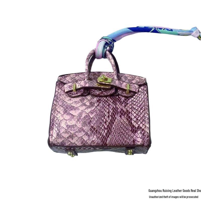 

Мини-сумка-шарм из натуральной кожи для трансграничной торговли - Идеально подходит для помады, наушников и ключей