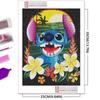 Full Round Drill Diamond Painting Lilo and Stitch 5D DIY Hobby Diamond Mosaic Cartoon Embroidery Moon Unique Gift