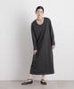 Reversible Dress with Choker Size [Nano Universe] Cut-and-Sewn (Women's, F, Charcoal) 669-6119309