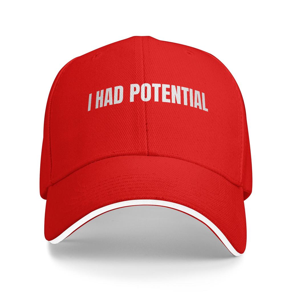 I Had Potential Project Hail Mary Sun Baseball Cap Spring Classic Trucker Hat For Unisex-Teens Running Hippie Baseball Caps