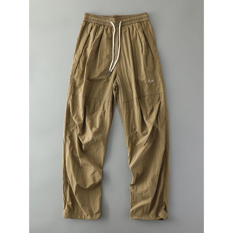Trendy Japanese Style Quick-Drying Cargo Pants Thin Outdoor