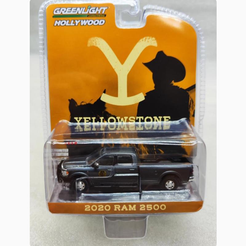 GreenLight 1:64 Scale 2017 Ram 3500/2020 Ram 2500 Pickup Alloy Simulation Car Model Classics Adult Souvenir Gift Static Display