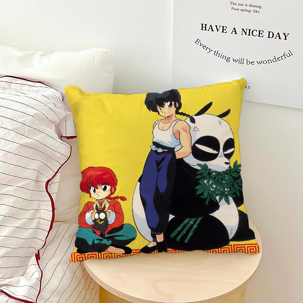 art manga rRanmas AAkane Tendo soft pillowcase for Sofa Home Living Room bedside Decor pillow cover Gift Party hogar