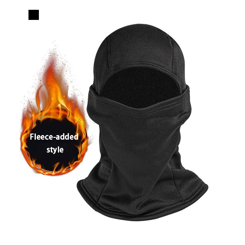

Winter Balaclava Ski Mask Windproof Warm Cold-proof Camouflage Cycling Face Mask Men Women Thickended Plush Motorcycle Mask чорний