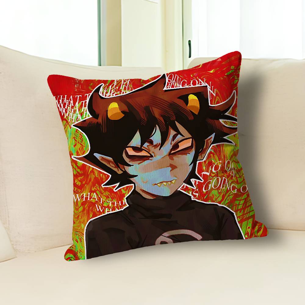 K-Karkats V-Vantas Anime Celebrity Merchandise All-Match Printed Pillow Case Sofa Car Office Room Decoration Protector