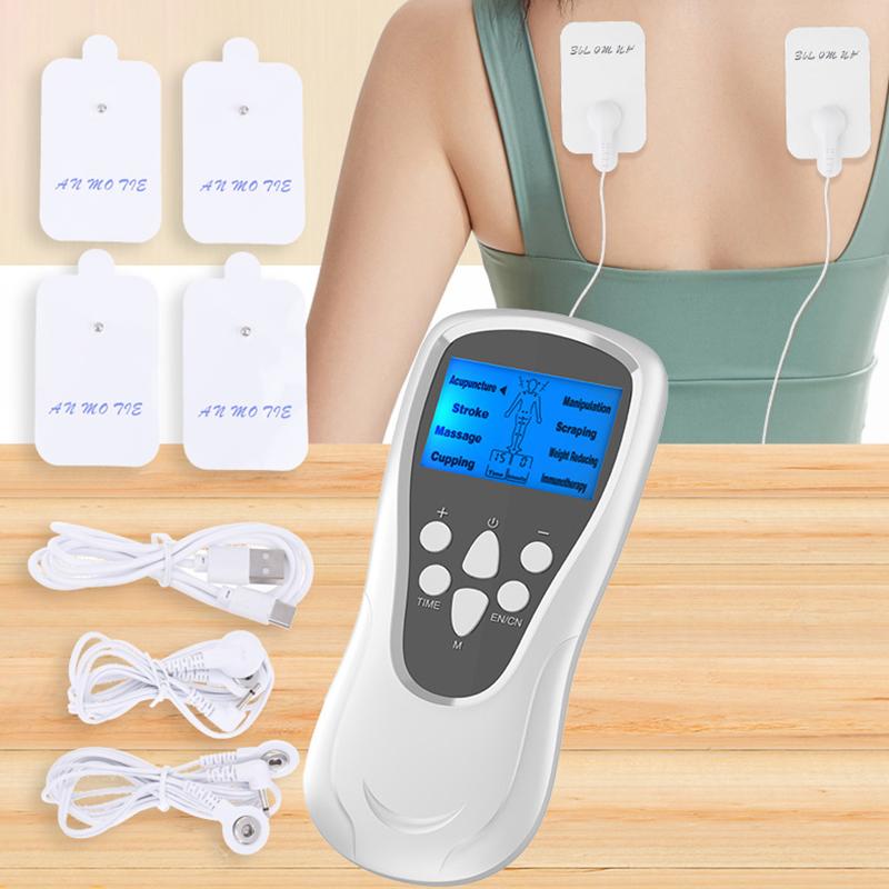 Physiotherapy Tens Muscle Stimulator Electric Ems Acupuncture Body Massage Digital Therapy Slimming Machine Electro Stimulator