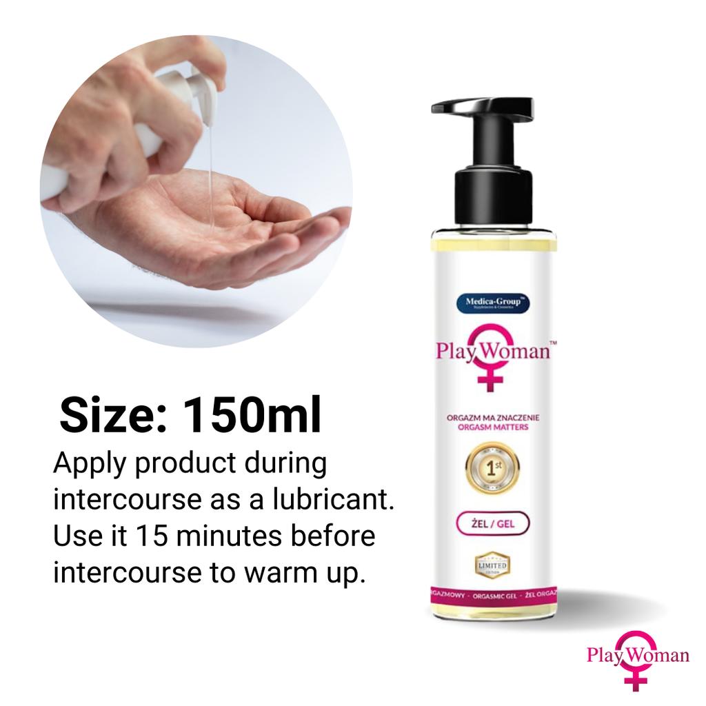 WinWoman Gel - Inovativní lubrikant a posilovač orgasmu 2v1 - 150 ml