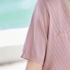 Paster Summer Faux Two-Piece Knit Short Sleeve T-Shirt
