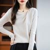 Women Sweater 100% Wool MODERN NEW SAGA Knit Pullover Thick Winter Jumpers Female Knit Tops