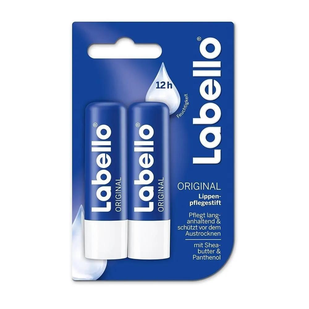 

Labello Lip Balm 2-Pack Original Labello Classic Care Lip Balm 0.18 oz / 4.8g (Pack of 2)