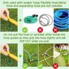 Garden Hose Guide Stakes Garden Hose Holder Brackets Guide Stakes Set 10 Pieces Plant Protection Irrigation Watering Holder