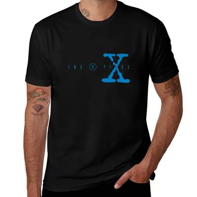 X FILES T-Shirt Anime T-Shirts Oversized T-Shirts für Herren Grafik Vintage T-Shirt