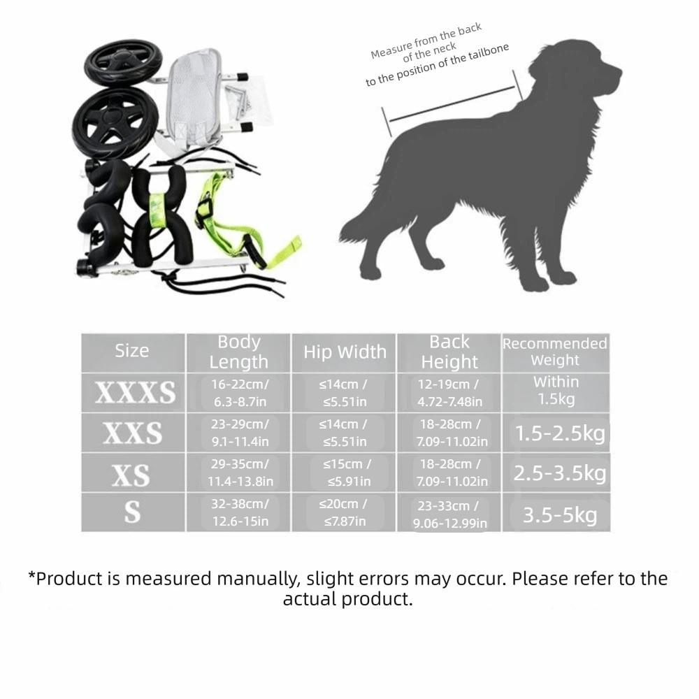 Breathable Dog Wheelchair Comfort Harness Disabled Pet Walking Aid  Disabled Pets