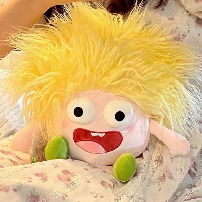 Dopamine Eye Doll Cute Crazy Doll Plush Toy Funny Doll Birthday Gift