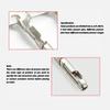 50Pcs Car Wire Connector Socket Crimping Male Metal Pin Terminals Automotive Upgrading Modification Replacement