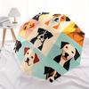 1pc Dogs Friends Automatic Open/Close Umbrella - Compact Travel Umbrella, 8-Rib Heavy-Duty Construction, Ideal Gift, Outdoor Accessory082