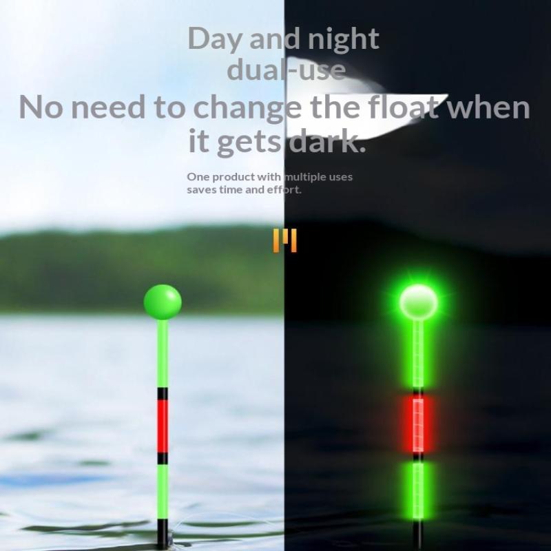 High Visibility LED Fishing Floats Gravity Sensor Night Luminous For All Waters