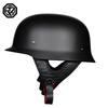World War II German Style Motorcycle Helmet Capacetes Open Face Retro Cascos Para Moto
