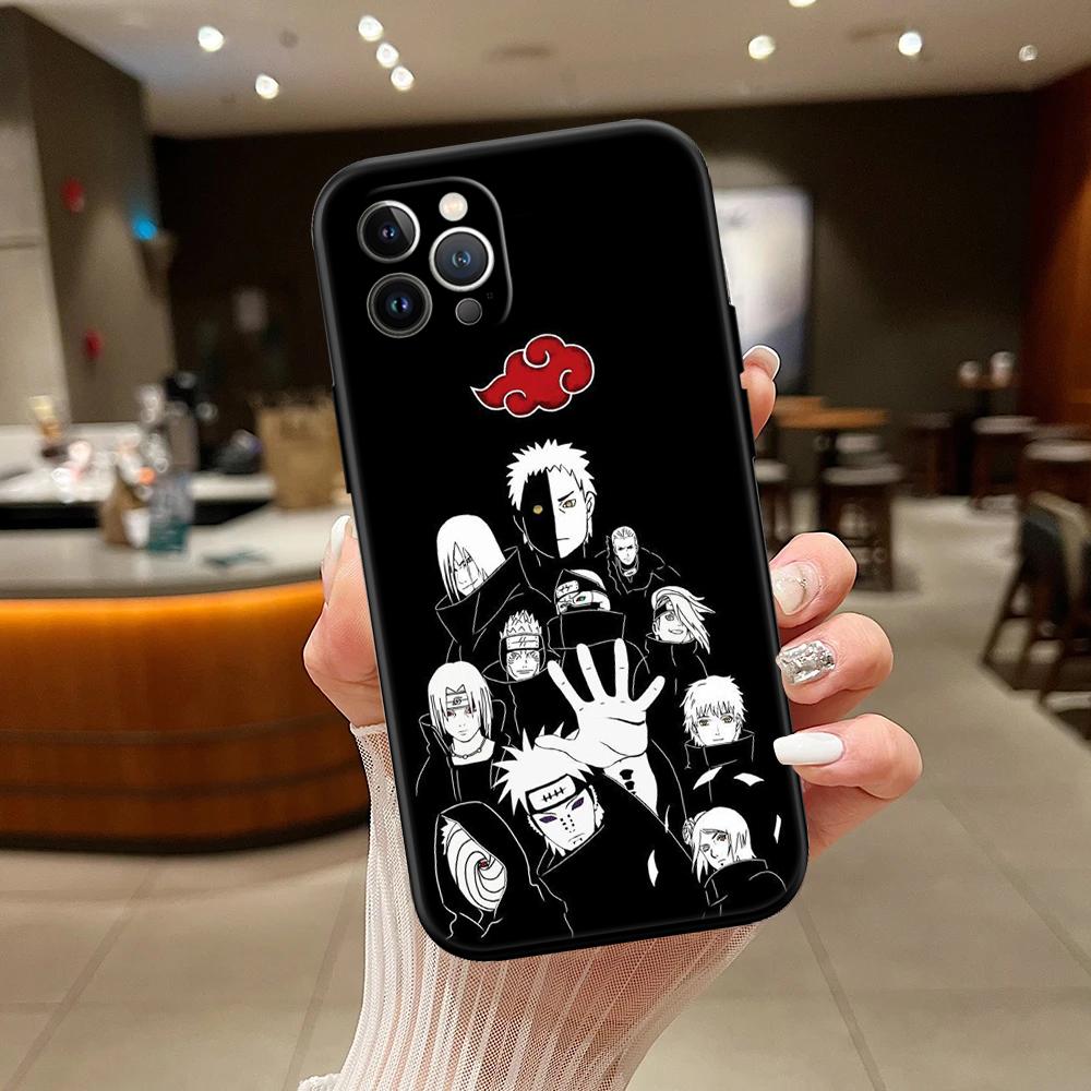 

RA1 Anime Akatsuki NARUTO Phone Case for Samsung Galaxy S20 S21 S22 Ultra FE + Plus A21S A22 A24 A25 A26 A30 A30S A31 Galaxy A25 5G
