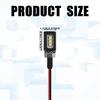 LED License Plate Light, Motorcycle License Plate Light, 2PCS 12V Waterproof Aluminum Housing Assembly, Super Bright White LED Bulb Tag Screw Lamp