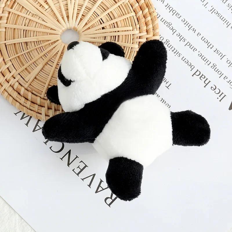 Kawaii Panda Doll Panda Clap Circle Toys Hugging Curtain Clip Doll Kids Gift Kung Fu Panda Accessories