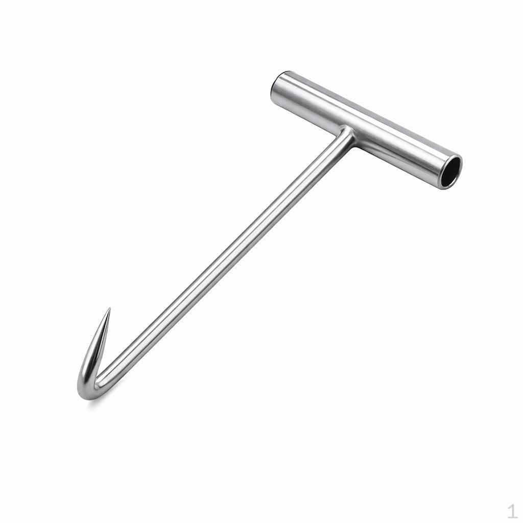 Heavy Duty Manhole Cover Hook, Steel for Industrial Use, Hook Garage,