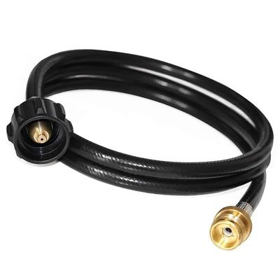 Adapter Propane Adapter Camping Stoves 1lb To 20lb Propane Tank 4ft Brass Color Outdoor Cooking Propane Adapter