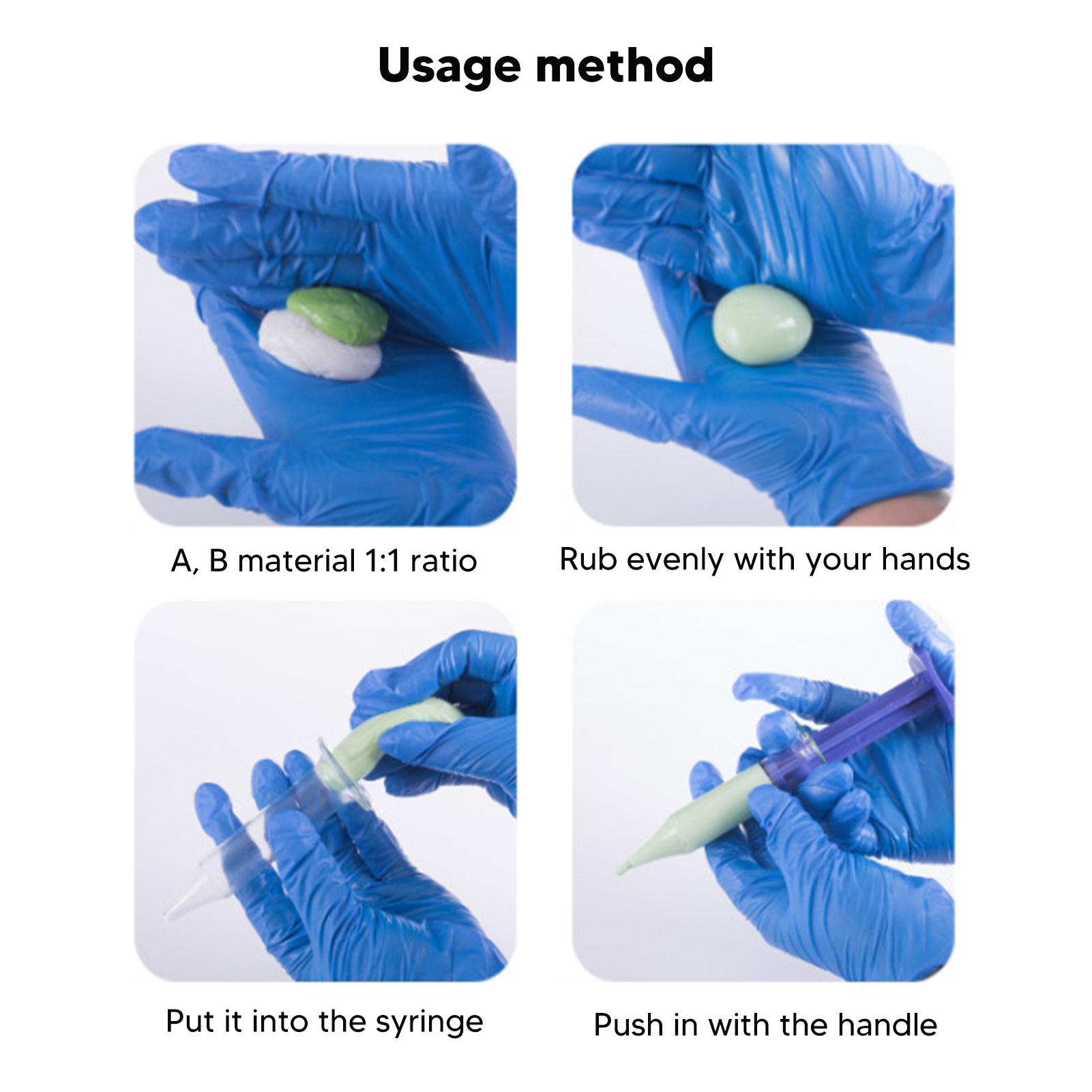 Ear Print Syringe Injector Professional Ear Mold Taking Tool for Hearing Aid Dispensers