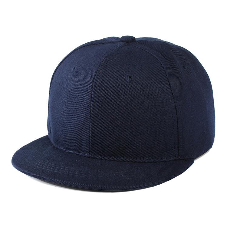 Fashion Solid Baseball Cap Flat Peak Hip Hop Hats Men Women Snapback Caps Male Bone Band Kpop Casual Travel Outdoor Sun Hats