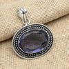 Awesome Iolite Gemstone 925 Sterling Silver Handmade Jewelry Engagement Pendant Gift