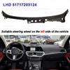 Für 2010-2017 F10 BMW 528i 528iX 535d 535dX 535i 535iX 550i 550iX Windschutzscheiben-Wischerarm-Abdeckung LHD 51717203124 / RHD 51717203125