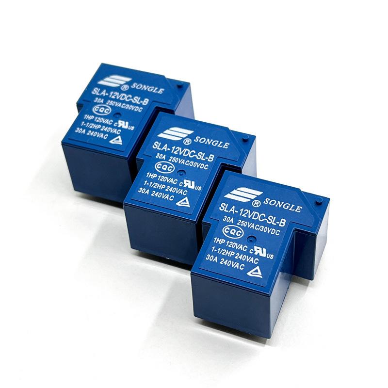 

Original Songle Relay SLA-12VDC-SL-B, 30A Normally Closed, 5-Pin - 12VDC Available